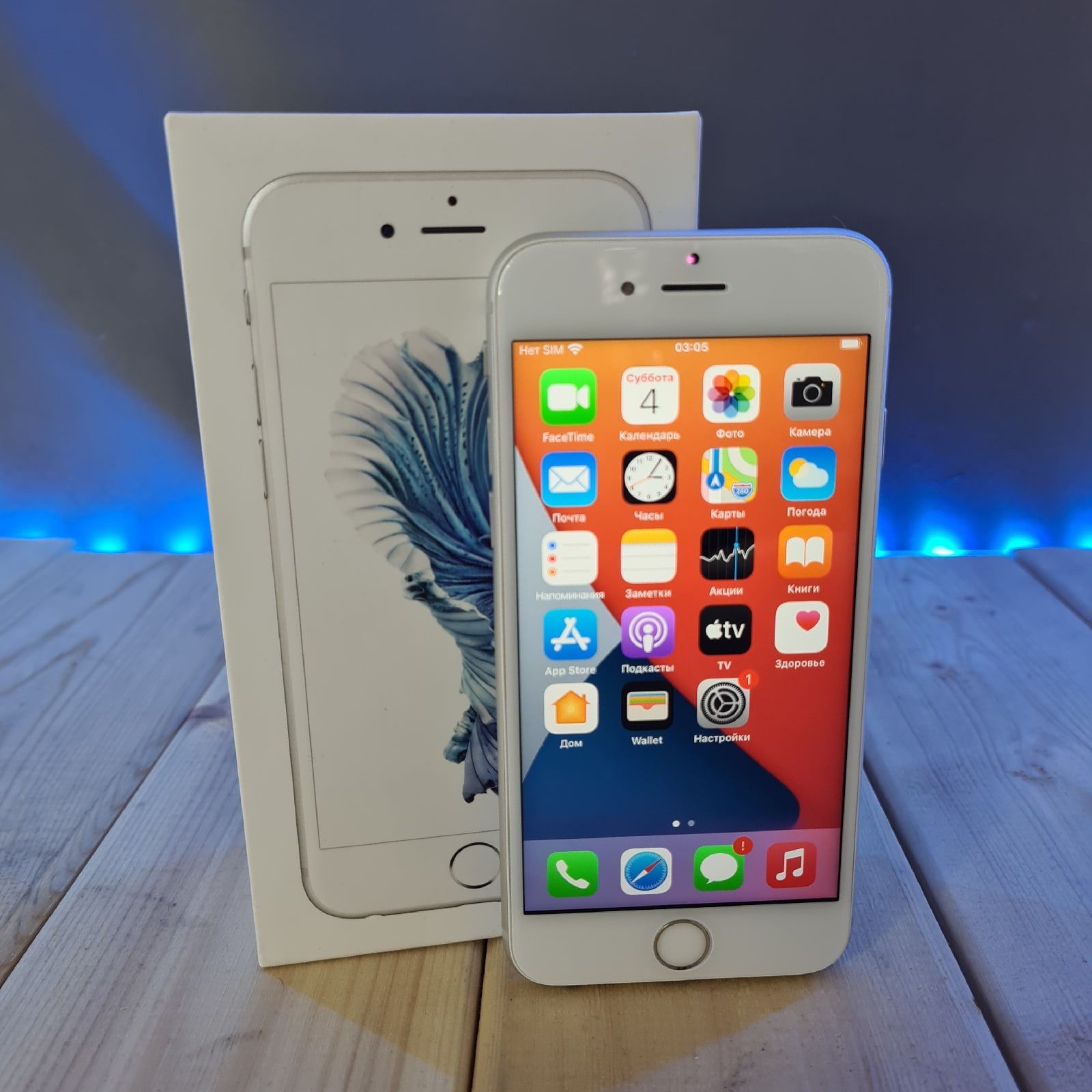 Купить iPhone 6s 128ГБ Silver в интернет магазина Gadget Stock по отличной  цене