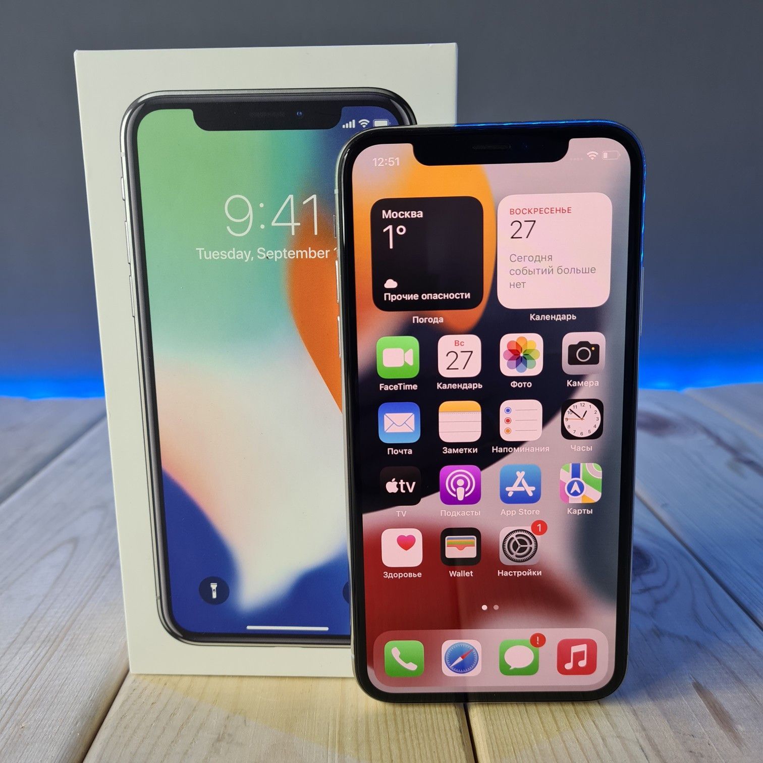 Купить iPhone X 64ГБ Silver в интернет магазина Gadget Stock по отличной  цене